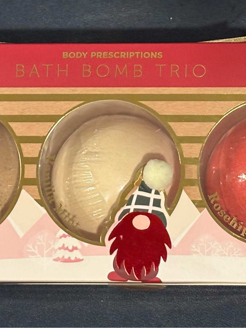 Bath Bomb Trio – Cream Bath Bomb